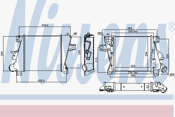 Alternativ bild 0 för Laddluftkylare