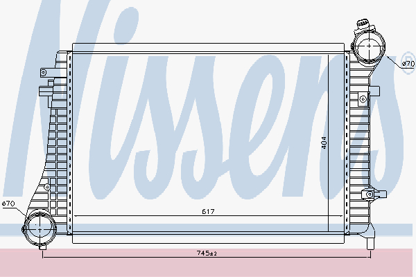 Alternativ bild 0 för Laddluftkylare Nissens