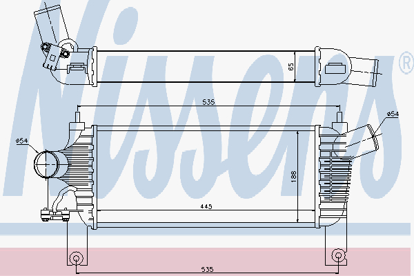 Alternativ bild 0 för Laddluftkylare