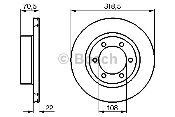 Alternativ bild 0 för Bromsskiva