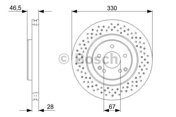 Alternativ bild 0 för Bromsskiva
