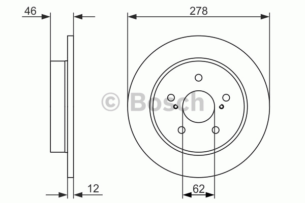 Alternativ bild 0 för Bromsskiva
