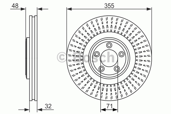 Alternativ bild 0 för Bromsskiva