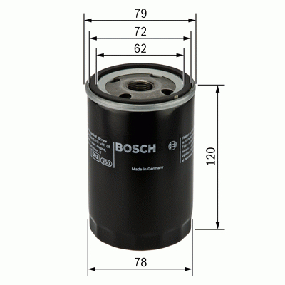 Oljefilter Bosch