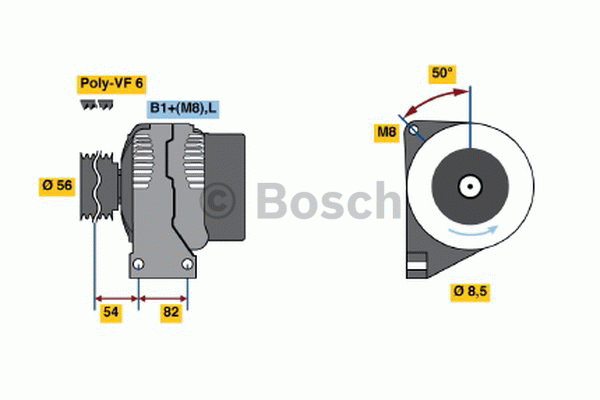 Alternativ bild 0 för Generator Bosch