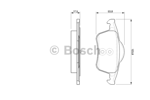 Alternativ bild 0 för Bromsbelägg