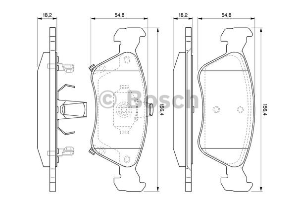 Alternativ bild 0 för Bromsbelägg
