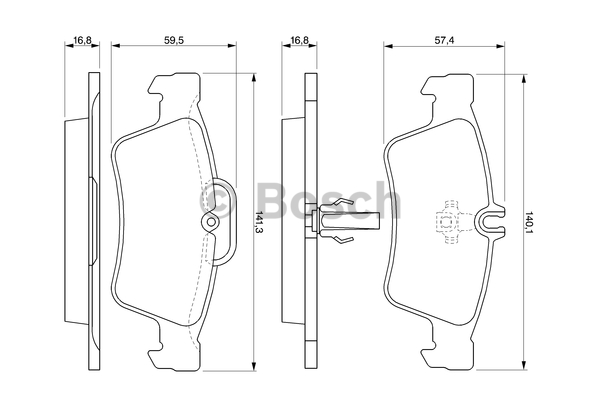 Alternativ bild 0 för Bromsbelägg