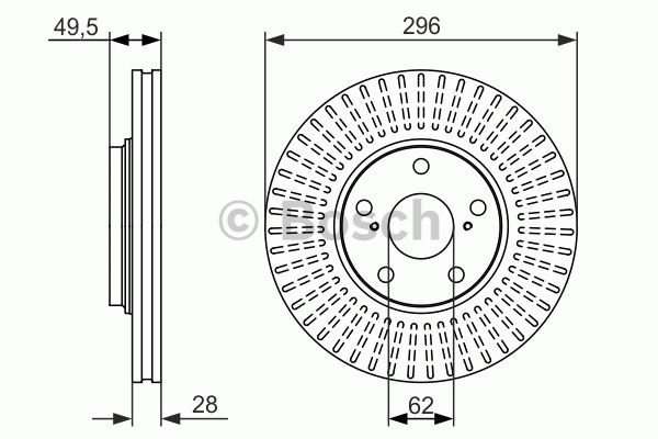 Alternativ bild 0 för Bromsskiva