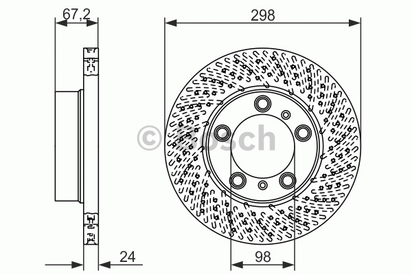 Alternativ bild 0 för Bromsskiva