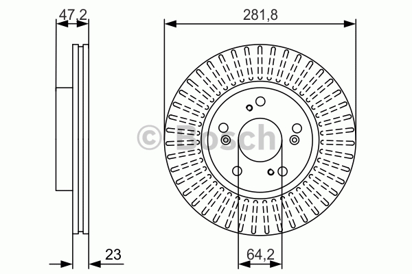 Alternativ bild 0 för Bromsskiva