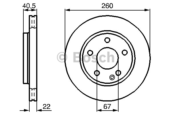 Alternativ bild 0 för Bromsskiva