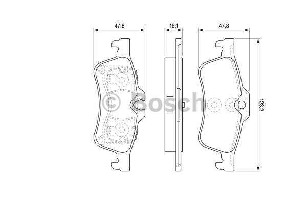 Alternativ bild 0 för Bromsbelägg