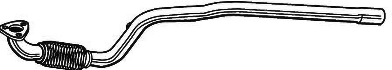 Alternativ bild 0 för Avgasrör