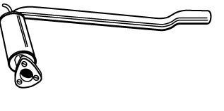 Alternativ bild 0 för Främre ljuddämpare