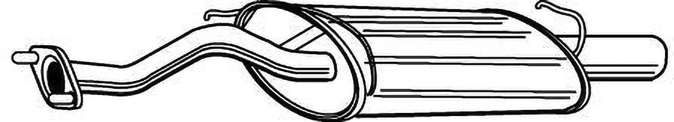 Alternativ bild 0 för Bakre ljuddämpare