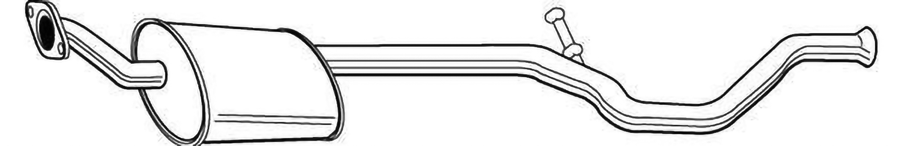 Alternativ bild 0 för Mellan ljuddämpare