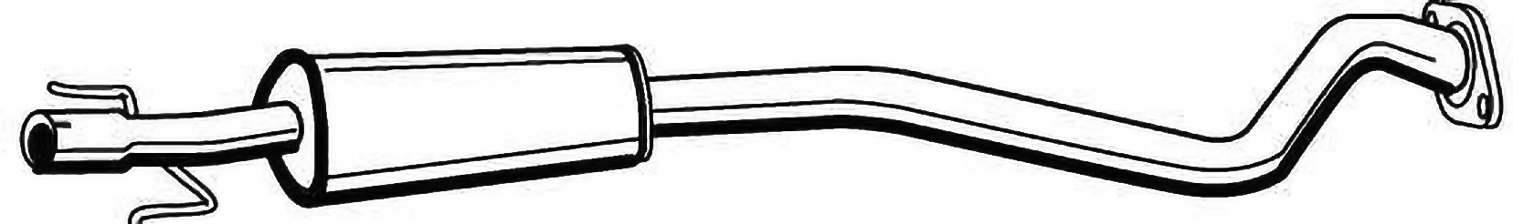 Alternativ bild 0 för Mellan ljuddämpare Walker