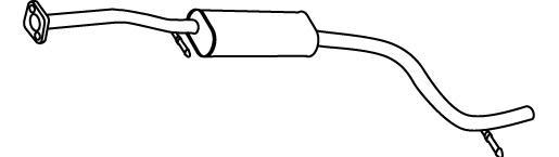 Alternativ bild 0 för Främre ljuddämpare