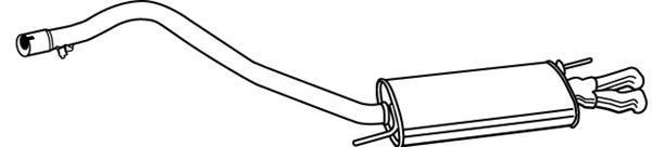 Alternativ bild 0 för Bakre ljuddämpare Walker