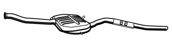 Alternativ bild 0 för Bakre ljuddämpare