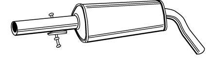 Alternativ bild 0 för Mellan ljuddämpare