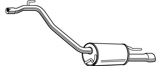 Alternativ bild 0 för Bakre ljuddämpare