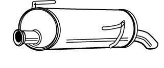 Alternativ bild 0 för Bakre ljuddämpare