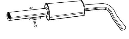 Alternativ bild 0 för Mellan ljuddämpare Walker