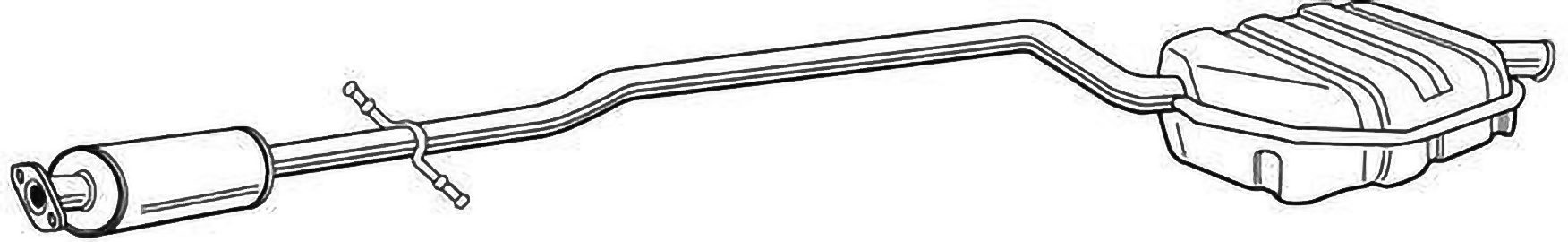 Alternativ bild 0 för Bakre ljuddämpare Walker