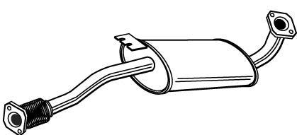 Alternativ bild 0 för Mellan ljuddämpare Walker