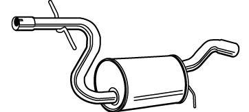 Alternativ bild 0 för Mellan ljuddämpare