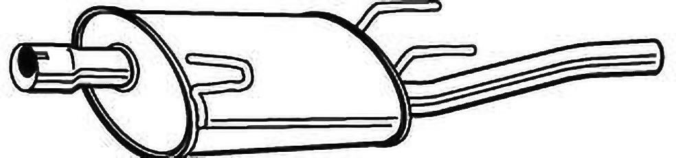 Alternativ bild 0 för Bakre ljuddämpare Walker