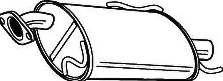 Alternativ bild 0 för Bakre ljuddämpare Walker