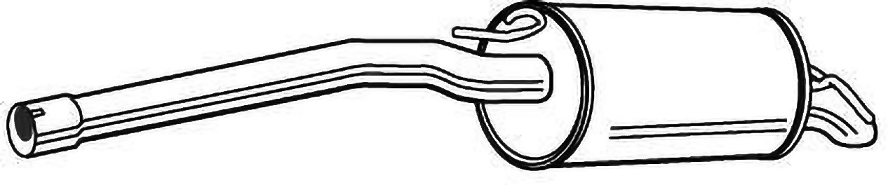 Alternativ bild 0 för Bakre ljuddämpare