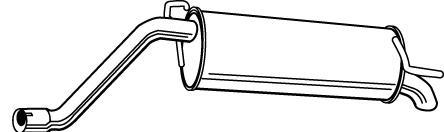 Alternativ bild 0 för Bakre ljuddämpare Walker