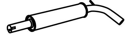 Alternativ bild 0 för Mellan ljuddämpare Walker