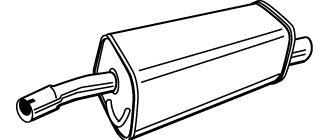 Alternativ bild 0 för Bakre ljuddämpare