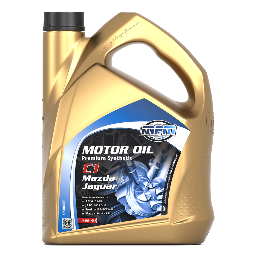 MPM Premium Synthetic C1 Mazda/Jaguar 5W-30 Motorolja Dunk 5 l