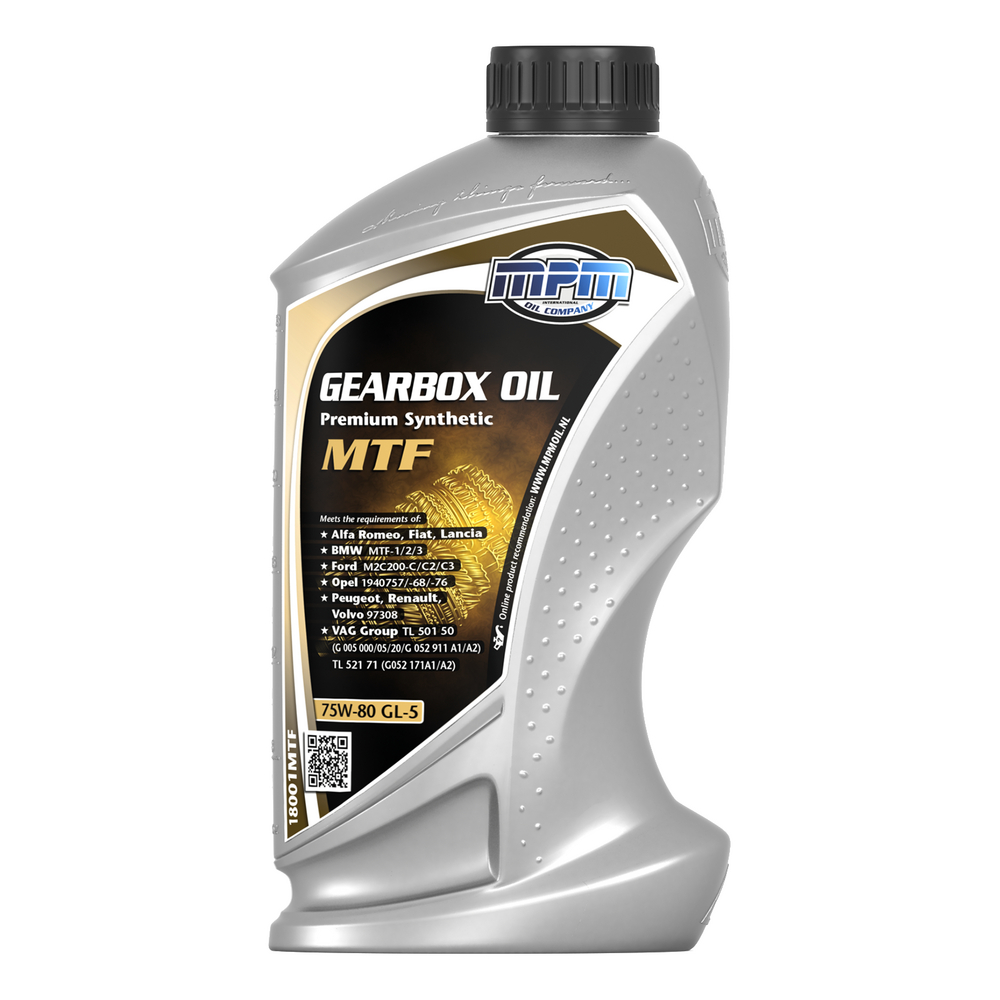MPM Gearoil Premium Synthetic MTF 75W-80 GL-5 1L MPM