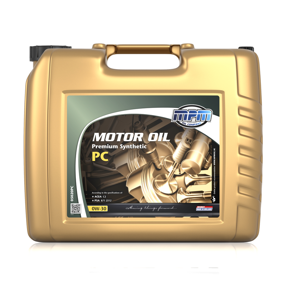 MPM Premium Synthetic PC 0W-30 Motorolja Dunk 20 l