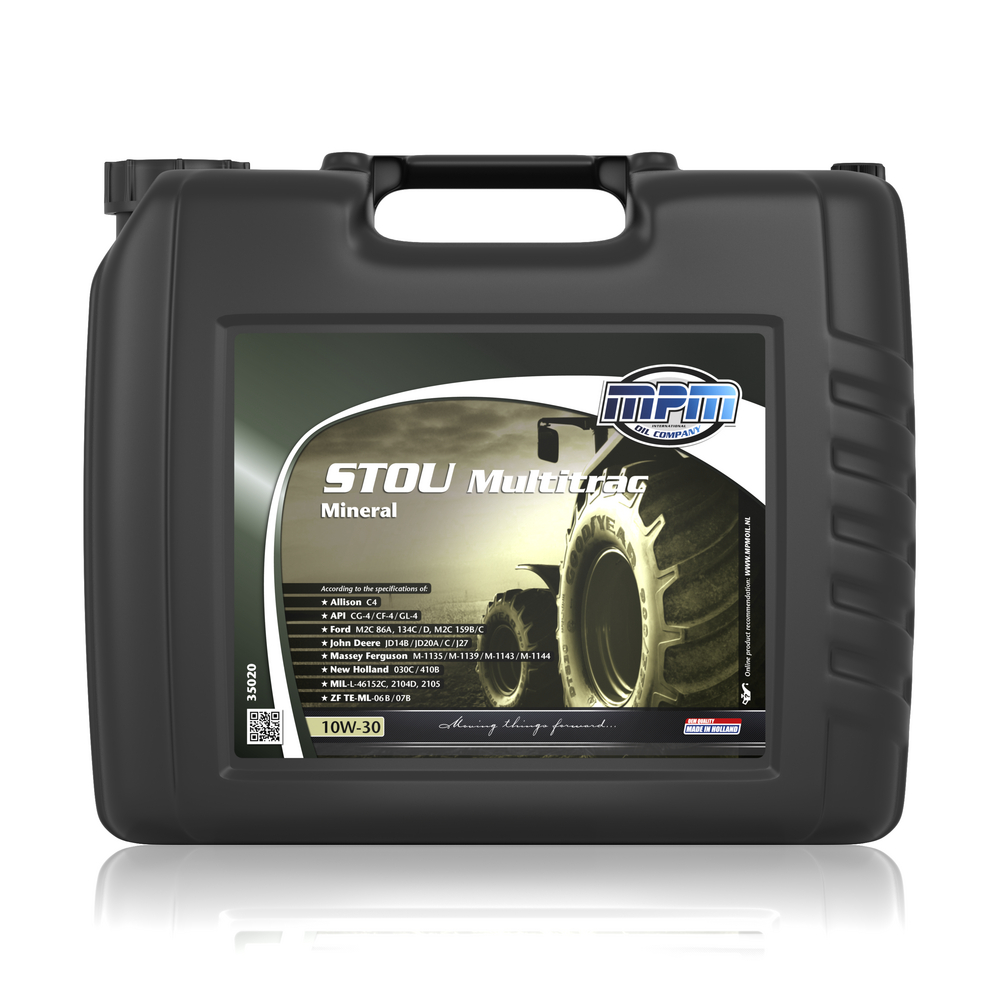 MPM Mineral Multitrac STOU GL-4 10W-30 Motorolja Dunk 20 l