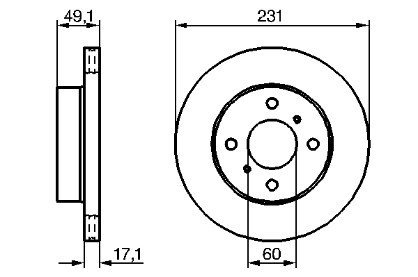 Alternativ bild 0 för Bromsskiva