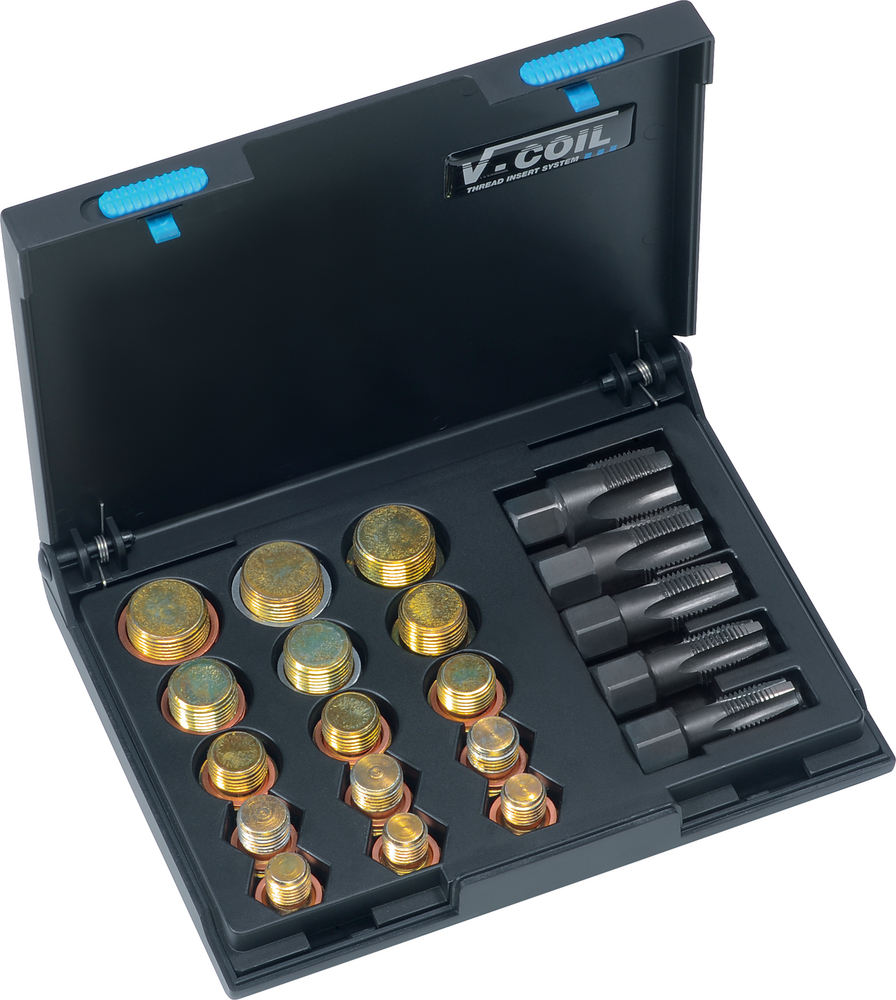 Alternativ bild 0 för Gängreparationssats för oljepluggar