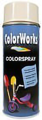 Colorworks RAL 1015 - Sprayfärg Elfenbensvit 400 ml