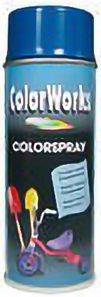 Colorworks RAL 5010 - Sprayfärg Mellanblå 400 ml