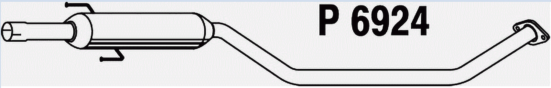 Alternativ bild 0 för Mellan ljuddämpare