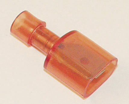 Kabelskarv röd 6.3x0.8 mm