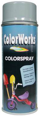 Colorworks RAL 7001 - Sprayfärg Silvergrå 400 ml