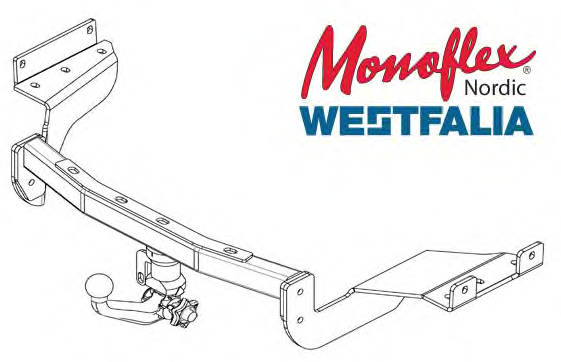 Westfalia Dragkrok med avtagbar kula